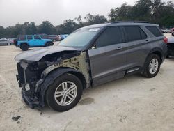 Salvage cars for sale at Ocala, FL auction: 2023 Ford Explorer XLT