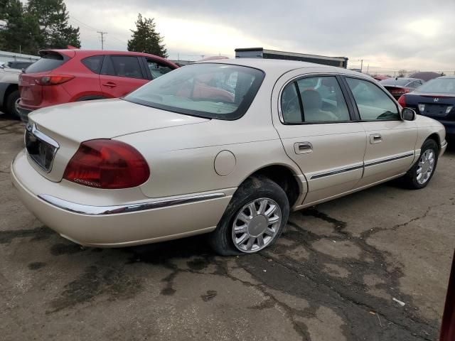 2001 Lincoln Continental