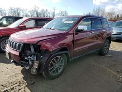 Salvage cars for sale at Baltimore, MD auction: 2017 Jeep Grand Cherokee Limited