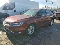 Salvage cars for sale at Chicago Heights, IL auction: 2015 Chrysler 200 Limited