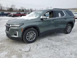 Salvage cars for sale at Walton, KY auction: 2022 Chevrolet Traverse LT