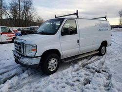 Salvage trucks for sale at West Warren, MA auction: 2012 Ford Econoline E250 Van