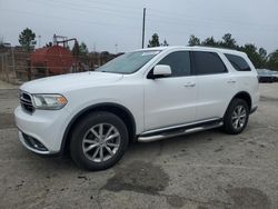 Salvage cars for sale at Gaston, SC auction: 2015 Dodge Durango Limited