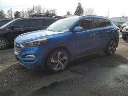 Salvage cars for sale at Denver, CO auction: 2016 Hyundai Tucson Limited