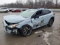 Salvage cars for sale at Ellwood City, PA auction: 2020 Subaru Crosstrek Premium