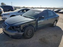 Salvage cars for sale at Tucson, AZ auction: 2010 Hyundai Sonata GLS