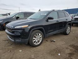 2015 Jeep Cherokee Limited en venta en Woodhaven, MI