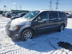 Salvage cars for sale at Elgin, IL auction: 2010 Chrysler Town & Country Touring Plus