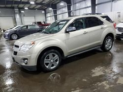 Salvage cars for sale from Copart Ham Lake, MN: 2015 Chevrolet Equinox LTZ