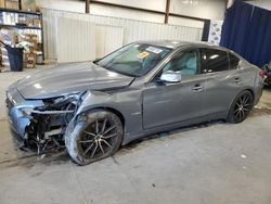 Salvage cars for sale at Byron, GA auction: 2014 Infiniti Q50 Hybrid Premium