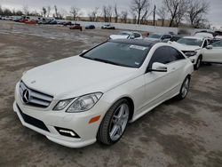 Salvage cars for sale from Copart Bridgeton, MO: 2011 Mercedes-Benz E 550