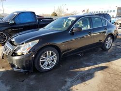 Salvage cars for sale at auction: 2015 Infiniti Q40