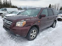 Salvage cars for sale at Bowmanville, ON auction: 2008 Honda Pilot EXL