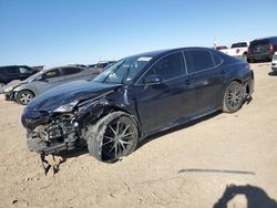 Salvage cars for sale at Amarillo, TX auction: 2021 Toyota Camry SE