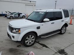 Salvage cars for sale at Farr West, UT auction: 2016 Land Rover LR4 HSE