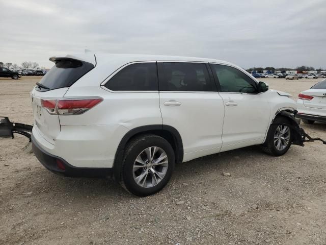 2015 Toyota Highlander LE