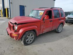 Salvage cars for sale at Duryea, PA auction: 2003 Jeep Liberty Limited