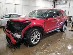 SUV salvage a la venta en subasta: 2020 Ford Explorer Limited