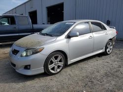 Vehiculos salvage en venta de Copart Jacksonville, FL: 2009 Toyota Corolla XRS