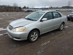 Vehiculos salvage en venta de Copart Columbia Station, OH: 2003 Toyota Corolla CE