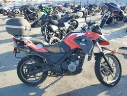 Salvage motorcycles for sale at Sun Valley, CA auction: 2011 BMW G650 GS