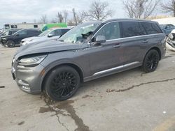 Salvage cars for sale at Bridgeton, MO auction: 2021 Lincoln Aviator Reserve