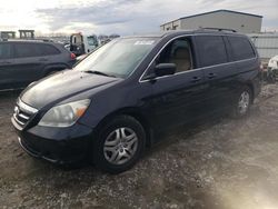 Salvage cars for sale at Earlington, KY auction: 2007 Honda Odyssey EXL