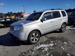 Salvage cars for sale at Exeter, RI auction: 2011 Honda Pilot EXL