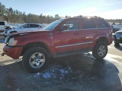 Salvage cars for sale at Windham, ME auction: 2005 Jeep Grand Cherokee Limited