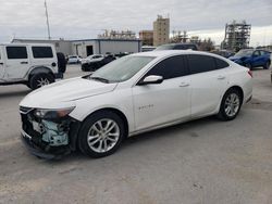 Chevrolet salvage cars for sale: 2018 Chevrolet Malibu LT