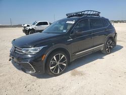 Salvage cars for sale from Copart New Braunfels, TX: 2023 Volkswagen Tiguan SEL R-LINE Black