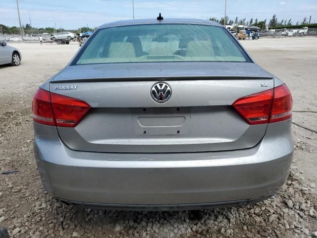 2012 Volkswagen Passat SE