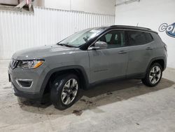 Salvage cars for sale at Tulsa, OK auction: 2021 Jeep Compass Limited