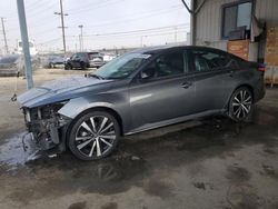 Salvage cars for sale at Los Angeles, CA auction: 2021 Nissan Altima SR