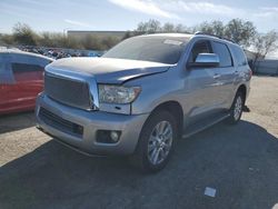 Salvage cars for sale at Las Vegas, NV auction: 2010 Toyota Sequoia Platinum