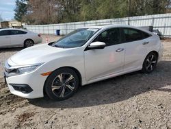 Honda salvage cars for sale: 2018 Honda Civic Touring