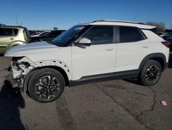 Carros salvage a la venta en subasta: 2021 Chevrolet Trailblazer LT