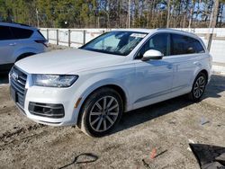 Salvage cars for sale at Seaford, DE auction: 2017 Audi Q7 Prestige