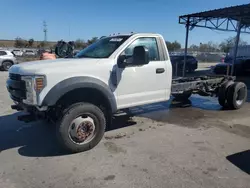 Salvage trucks for sale at Orlando, FL auction: 2018 Ford F550 Super Duty