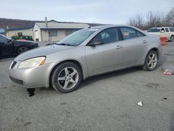 Salvage cars for sale at Grantville, PA auction: 2008 Pontiac G6 Base