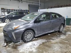 Salvage cars for sale at Candia, NH auction: 2019 Toyota Prius