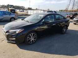 Salvage cars for sale at Dunn, NC auction: 2018 Subaru Impreza Limited