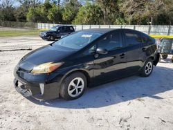 Salvage cars for sale at Fort Pierce, FL auction: 2012 Toyota Prius