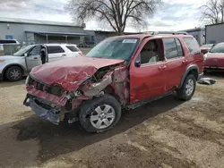 Salvage cars for sale at Albuquerque, NM auction: 2007 Ford Explorer XLT