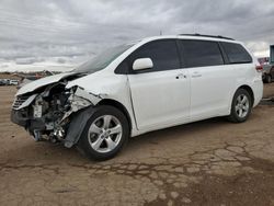 Toyota Sienna le salvage cars for sale: 2012 Toyota Sienna LE