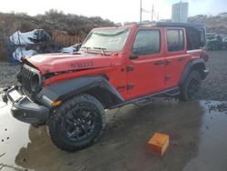 Jeep Wrangler Unlimited Sport salvage cars for sale: 2021 Jeep Wrangler Unlimited Sport