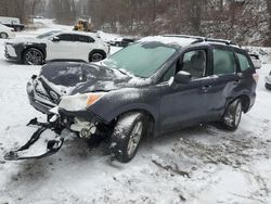 Salvage cars for sale at Marlboro, NY auction: 2015 Subaru Forester 2.5I