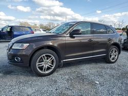 Salvage cars for sale at Riverview, FL auction: 2015 Audi Q5 Premium Plus