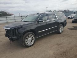 Salvage cars for sale at Newton, AL auction: 2016 Cadillac Escalade ESV Platinum