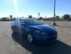 Dodge Dart salvage cars for sale: 2014 Dodge Dart SXT